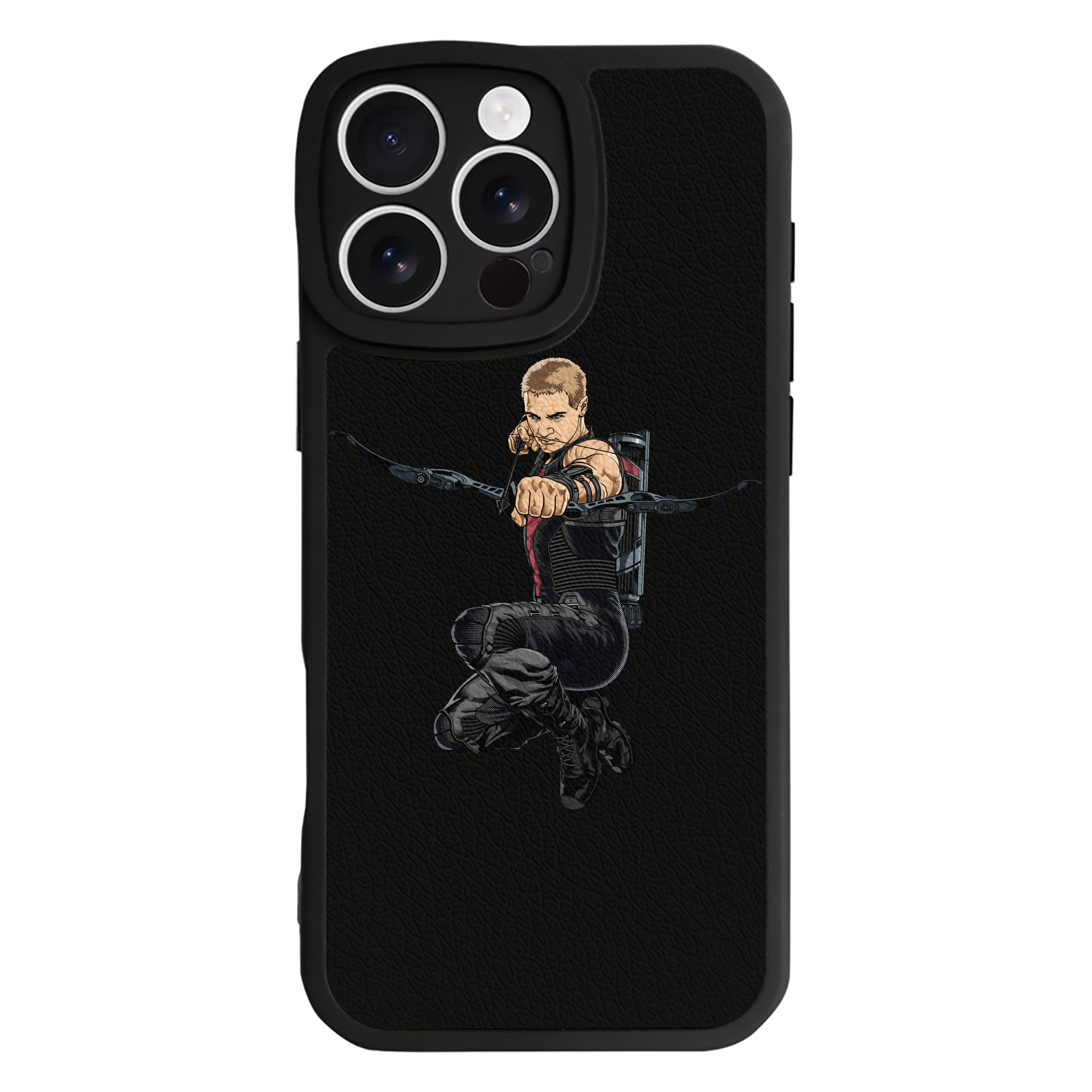 （画像用） アベンジャーズ The Avengers 【iPhone 16シリーズ対応】シリコンスマホケース（レザー調） 材質：シリコン